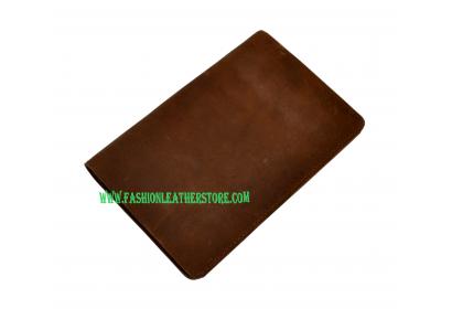 New Genuine Crazy Horse Leather Id/Credit Card Passport Holder Purse